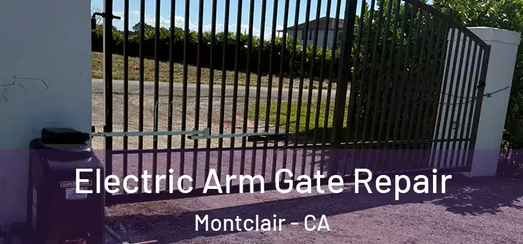 Electric Arm Gate Repair Montclair - CA