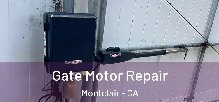 Gate Motor Repair Montclair - CA